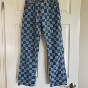 Verge Girl Checkered Jeans